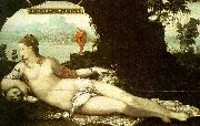 COUSIN, Jean the Elder Eva Prima Pandora oil painting